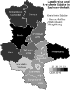 Saxony-Anhalt CDU results in 2016