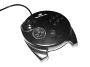 The optional analog controller that came packaged with NiGHTS Into Dreams.