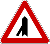 Merging traffic from left