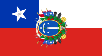 Reproducción del diseño original de la bandera