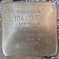 Stolperstein für Ida Cohen