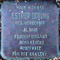 Stolperstein für Esther Düring (Büsdorfer Straße 2)