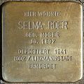Stolperstein für Selma Roer (Moltkestraße 8)