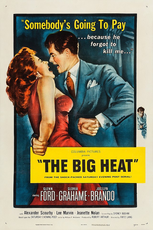 Description de l'image The Big Heat (1953 poster).jpg.