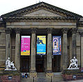 Banner outside the Walker Art Gallery, 2004