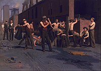 The Ironworkers' Noontime, 1880, Fine Arts Museums of San Francisco