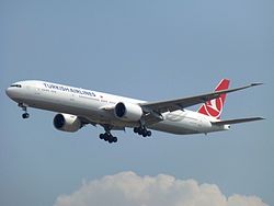 Boeing 777-300ER der Turkish Airlines