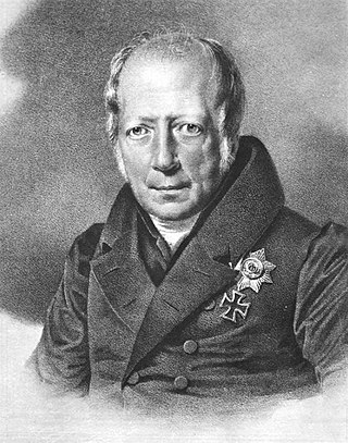 Вільгельм фон Гумбольдт (до 1835?). Літографія Ф. Крюгера