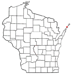 Vị trí trong Quận Vilas, Wisconsin