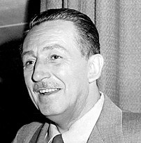 Portrait of Walt Disney, 1 January 1954 Here i...