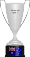 Second place trophy