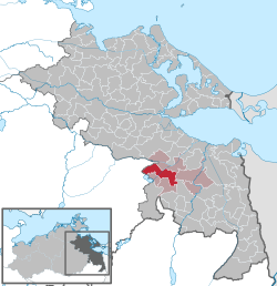 Розташування Вільгельмсбург