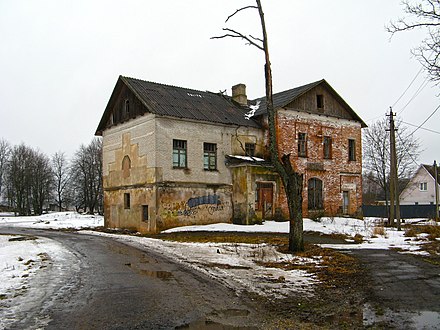 Белогорка. Предполагаемый молочный двор усадьбы Елисеевых