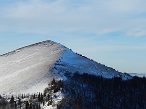 Гора Парашка зимою
