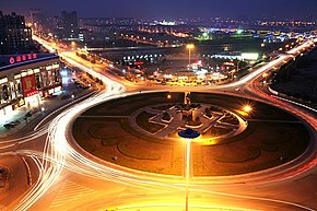 宿迁霸王举鼎广场夜景 - panoramio.jpg