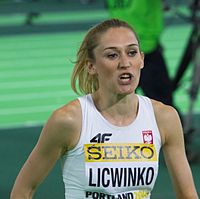 Bronzemedaillengewinnerin Kamila Lićwinko