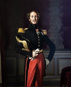 Ferdinand-Philippe, duc d'Orléans (1810-1842), fils ainé de Louis-Philippe (1773-1850), roi des Français de 1830 à 1848 (RF 2005-13).