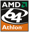 Логотип Athlon 64 від 2003