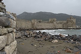 Château d'Anamur, côté mer