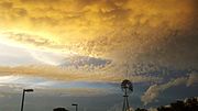 Sky over Lincoln after a late summer thunderstorm (Lincoln, Nebraska)