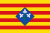 Flagge der Provinz Lleida