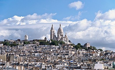 Barrio de Montmartre y Basílica del Sagrado Corazón