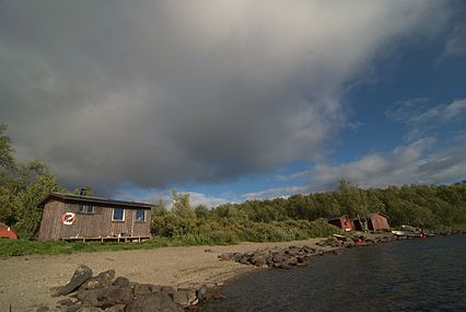 Sauna en Tärnasjöstugorna