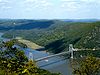 Hudson River at the Bear Mountain Bridge