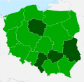 Występowanie berberysu zwyczajnego w Polsce.