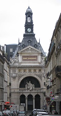 Gebäude der BNP Paribas in Paris