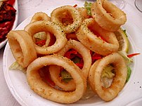 Calamares tapas.