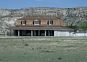 The historic Commanding Officer Quarters in Fort Verde was built in 1871