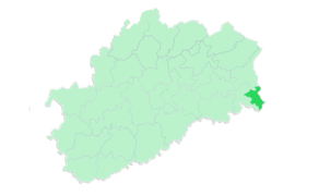 Le canton d'Héricourt-Est (1985 → 2015)..