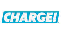 The original logo for Charge!, used from February 28, 2017 to April 2, 2020. Charge! network logo.png