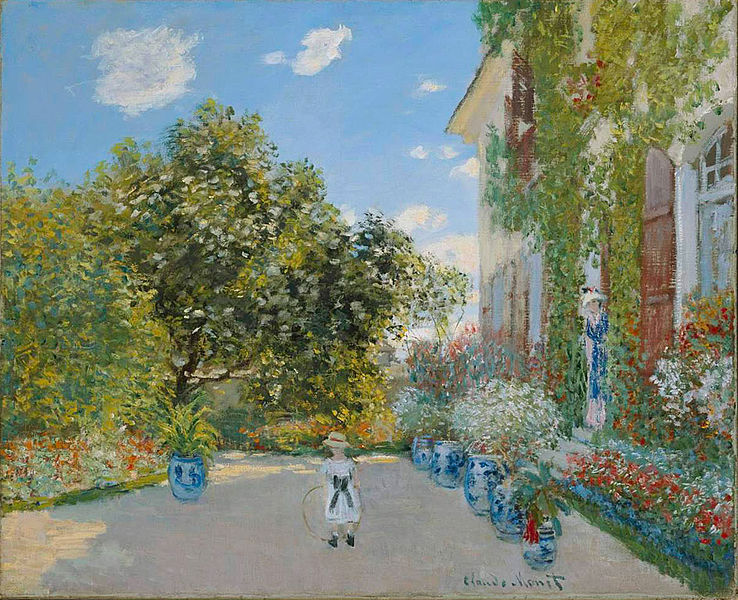 File:Claude Monet - The Artist's House at Argenteuil.jpg