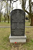Upamiętnienie Żydów ekshumowanych ze stadionu „Skry”