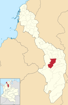 Localisation de Tiquisio