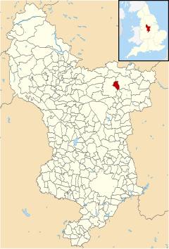 Derbyshire UK parish map highlighting Brimington.svg