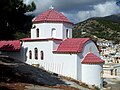 Agios Nikolas-Kapelle (Rückansicht) in Diafani