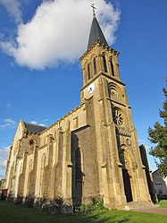 The church in Fléville-Lixières