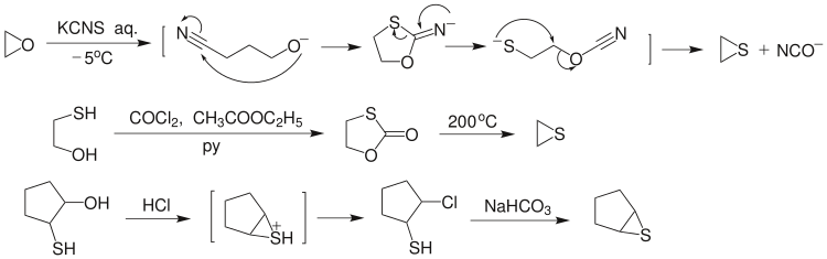 環硫化物的合成