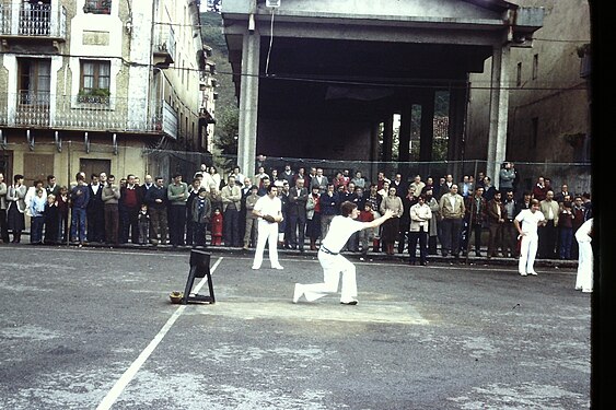 match de rebot à Villabona - Espagne (1970)