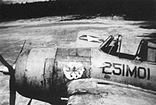 A VMO-251 F4F-3P on Espiritu Santo, 1942. F4F-3P VMO-251 Espiritu Santo 1942.jpg