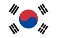 Bandera de Selecció de futbol de Corea del Sud