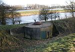 Gebouw met hefkoepel van Fort bij Nigtevecht (model A fort)