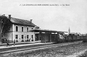 Stacidomo La Chapelle-sur-Erdre ĉ. 1900