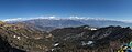 A panorama view of Gaurishankar Mountain (7134 m) from Kalinchowk (2900 m)