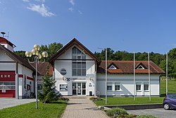 Az önkormányzati hivatal épülete