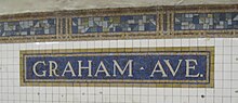 Miniatuur voor Graham Avenue (metrostation)