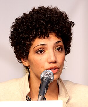 Jasika Nicole at the 2010 Comic Con in San Diego